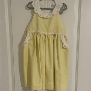 Floral Embroidered Collar Dress